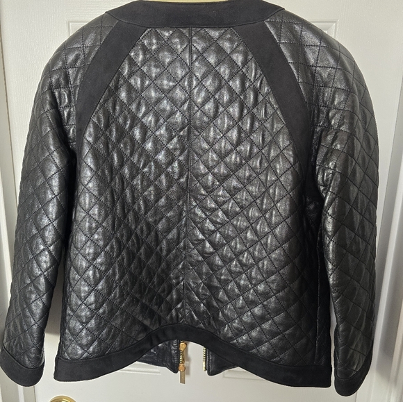 Tory Burch leather jacket - Picture 2 of 8